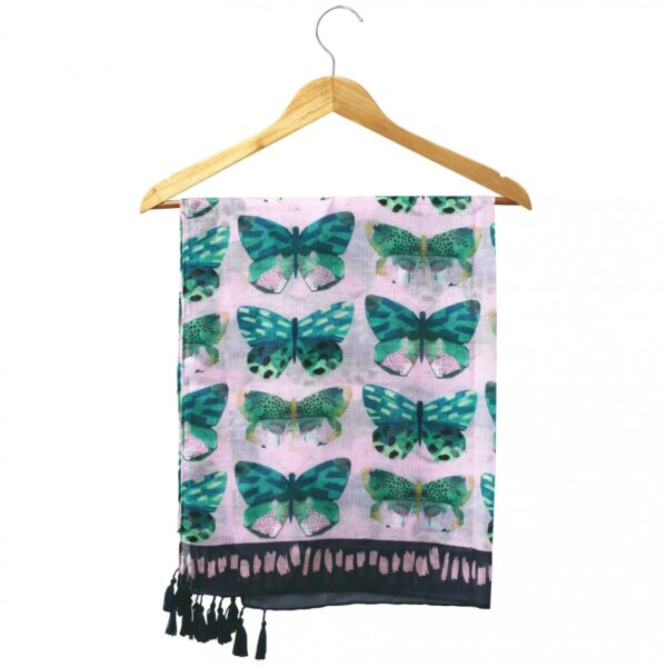 Φουλάρι Papillon Pink