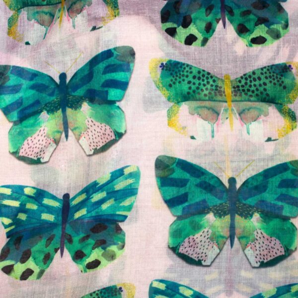 Φουλάρι Papillon Pink