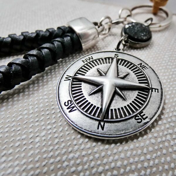 Ανδρικό Μπρελόκ North Star Compass