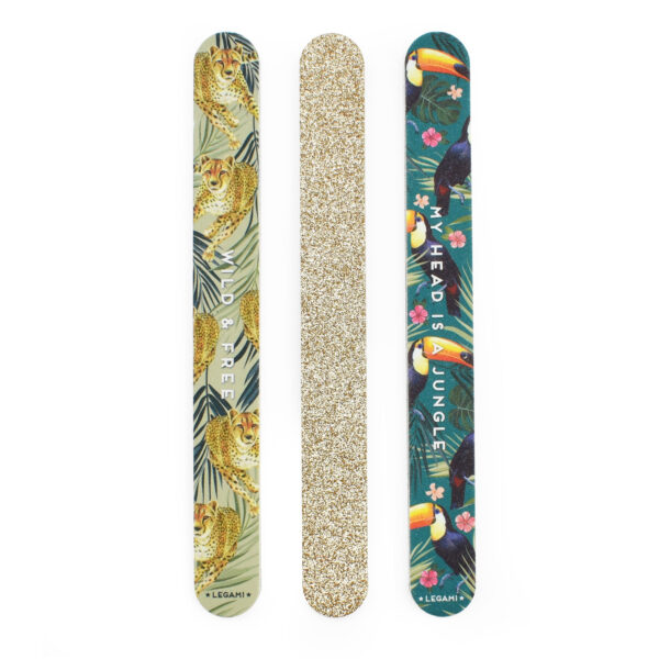 NFS0002_1 Λίμες νυχιών Legami Nail File Set – Nails Before Males BE WILD