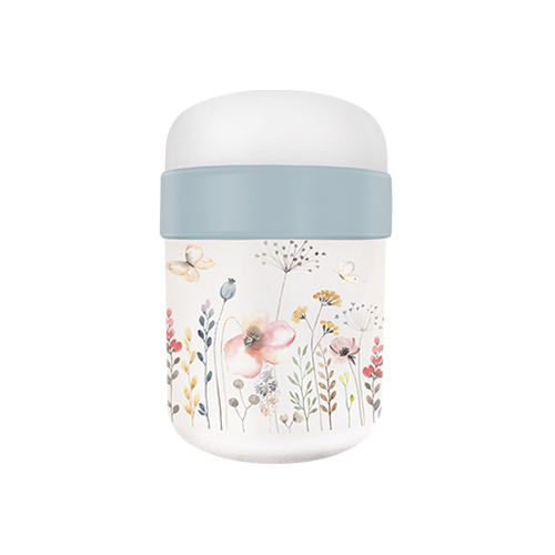 ΚΟΥΠΑ - Bioloco plant lunchpot - watercolor flowers