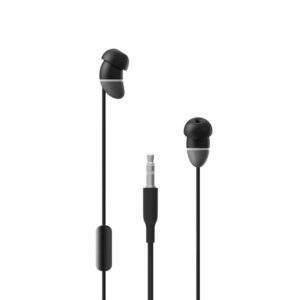 Allocacoc earBeans |Bass| Ελαφριά ακουστικά σε σχήμα φασολιού (γκρι)