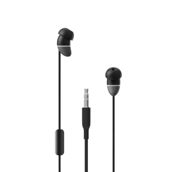 Allocacoc earBeans |Bass| Ελαφριά ακουστικά σε σχήμα φασολιού (γκρι)