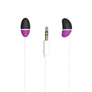 Allocacoc earBeans |nano| Ελαφριά ακουστικά σε σχήμα φασολιού (Orchid Purple)