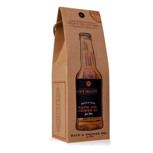 ACNT-8148308 Ανδρικό αφρόλουτρο 360ml σε kraft συσκευασία που θυμίζει μπύρα, Men's Collection - Accentra