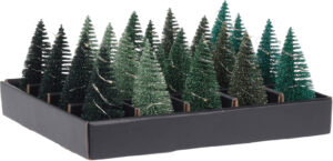 JK Home Décor - Δεντράκι Πλαστικό Πράσινο Φωτιζόμενο WW 4x10cm