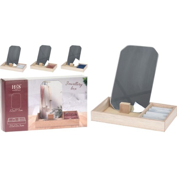 787652 JK Home Décor - Σταντ Κοσμημάτων με Καθρέφτη