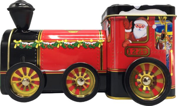 HWz7Ki JK Home Décor - Koυτί Μεταλλικό Christmas Train