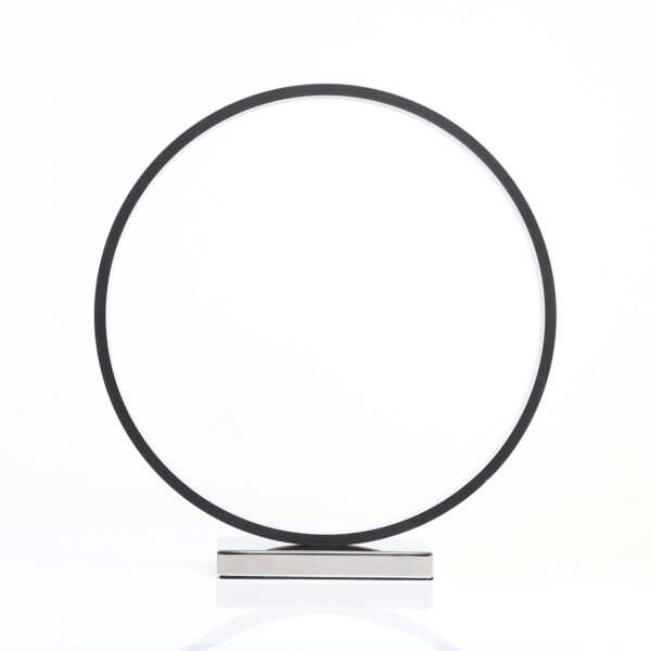 Designnest Round Table Lamp |Heng| Σφαιρική διακοσμητική λάμπα διαμέτρου 35 εκατοστών με ροοστάτη (Μαύρο)