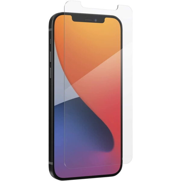 ZAGG InvisibleShield Full Face Tempered Glass Full Glue – iPhone 12 Pro Max (Clear)