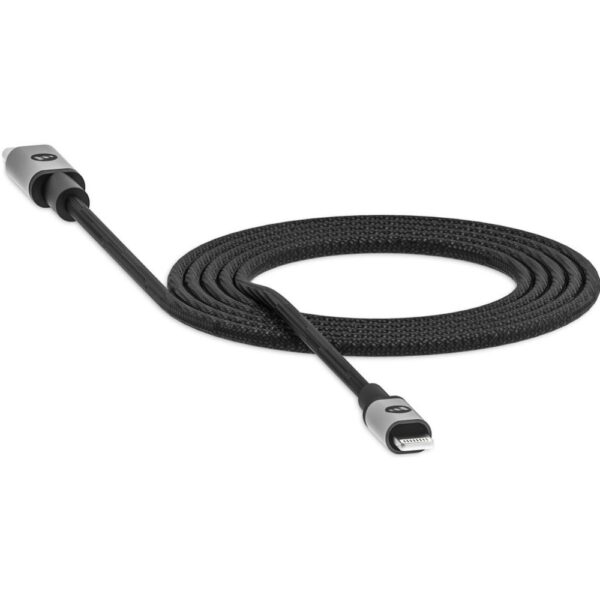 409903200-1 Mophie Charging Cable Καλώδιο USB-C / Lightning φόρτισης και συγχρονισμού (1 μέτρο – μαύρο)