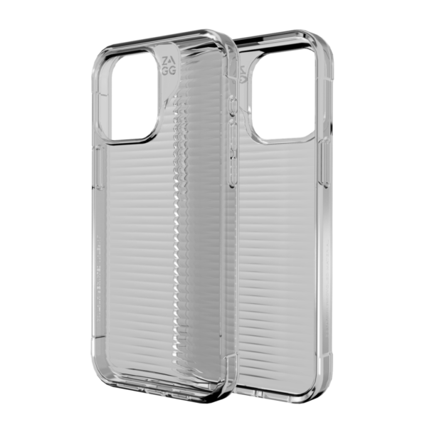 Zagg Luxe Case Λεπτή και κομψή Θήκη προστασίας που αντέχει σε πτώσεις έως 3 μέτρα – iPhone 15 Pro Max (Clear)
