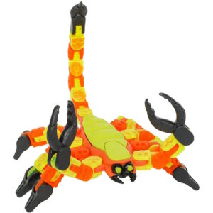 Zing KX110 Klixx Creaturez - Scorpion - Fidget & Antistress παιχνίδι που μπορεί να χρησιμοποιηθεί για δημιουργία κινούμενων σχεδίων Stop Motion