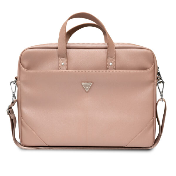 Guess 4g Uptown Computer Bag 15" Laptop Bag (Pink - Gucb15psatlp)