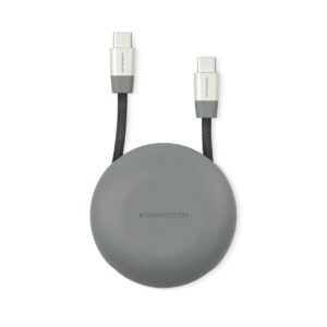 Vonmählen Premium Cable USB-C to USB-C The Luxury Cable Καλώδιο δεδομένων – Silver