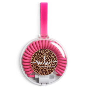Vonmählen Allroundo® MFI Όλα σε 1 Charging Cable (microUSB / USB-C / Lightning) Καλώδιο δεδομένων (50 cm – Leopard Pink)