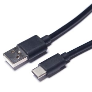 Καλώδιο φόρτισης και μεταφοράς δεδομένων GreenMouse – USB-C 2,0 m σε μαύρο χρώμα – 46956576