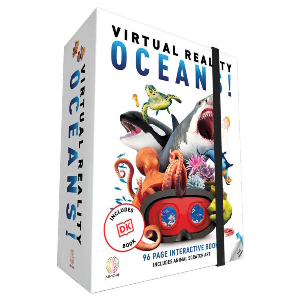 Abacus Brands VR Giftbox Oceans! Set di realtà virtuale – Set regalo di lusso per età 8-12 anni – Include occhiali VR