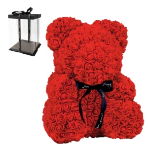 Rose Bear, 40 cm