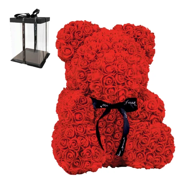 10802 Rose Bear, 40 cm