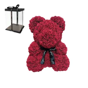Rose Bear, 25 cm