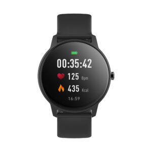 Forever ForeVive 2 Slim SB-325 Smartwatch με Παλμογράφο (Μαύρο)