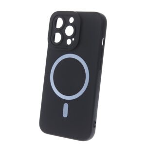 Silicon Mag TPU Case for iPhone 14 Pro Max - Θήκη προστασίας iPhone 14 Pro Max σε Μαύρο Χρώμα