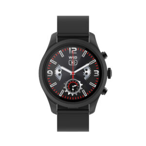Forever Verfi SW-800 Smartwatch με Παλμογράφο (Μαύρο)
