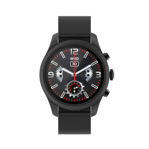 Forever Verfi SW-800 Smartwatch με Παλμογράφο (Μαύρο)