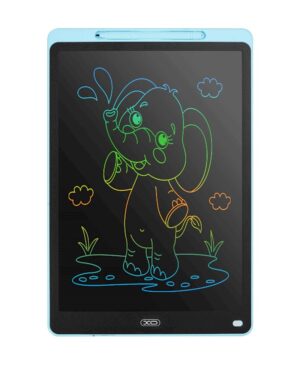XO writing tablet LCD V02 16'' blue - Παιδικός Πίνακας Γραφής και Σχεδίου σε μπλε χρώμα