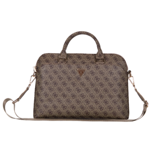 Guess Grained 4G Logo Computer Bag 15"-16" (Brown - GUCB15P4DPTW)