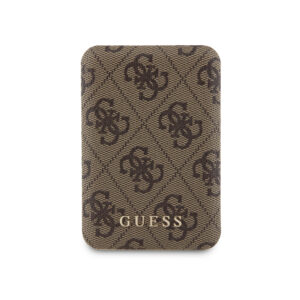 Guess 4G Leather Metal Logo Magsafe Powerbank 5000mAh 15W - Brown