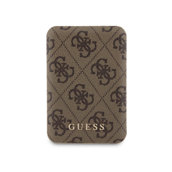 Guess 4G Leather Metal Logo Magsafe Powerbank 5000mAh 15W - Brown