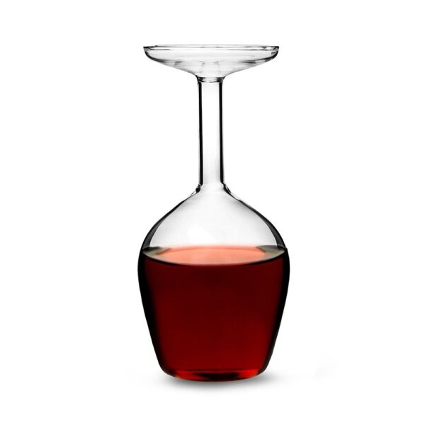 Upside Down Wine Glass - Αναποδογυρισμένο Ποτήρι Κρασιού – Μοναδικό και Διασκεδαστικό!