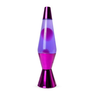 The Source – Purple Molten Λάμπα Λάβας LED με Μεταλλική Βάση