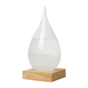The Source – Storm Glass Teardrop – Συσκευή Καιρού σε Μορφή Σταγόνας με Διακοσμητική Βάση