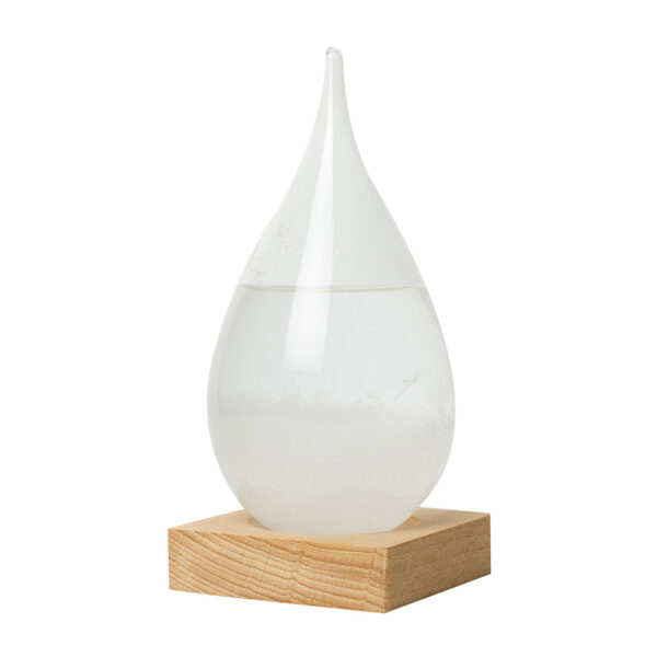 The Source – Storm Glass Teardrop – Συσκευή Καιρού σε Μορφή Σταγόνας με Διακοσμητική Βάση