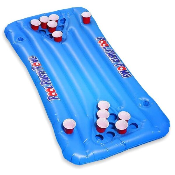 Φουσκωτό Στρώμα Beer Pong για Πισίνα – Το απόλυτο αξεσουάρ για κάθε καλοκαιρινό πάρτι σε πισίνα, παραλία ή λίμνη (MM04101)