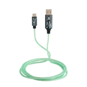 Lazerbuilt Harry Potter Light-Up USB-C Φωτιζόμενο καλώδιο φόρτισης μήκους 1,2 μέτρα (Patronus)