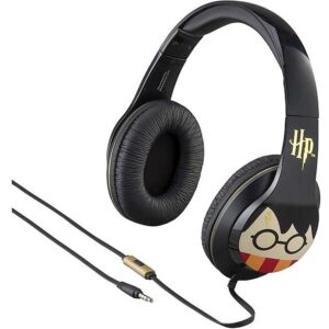 eKids Harry Potter Ενσύρματα Ακουστικά με ασφαλή μέγιστη ένταση ήχου για παιδιά και εφήβους (RI-M40HP) (Μαύρο)
