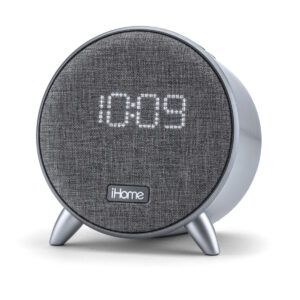 iHome iBT235 – Bluetooth ρολόι-ξυπνητηρι με νυχτερινό φωτισμό & διπλή φόρτιση USB
