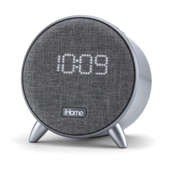 iHome iBT235 – Bluetooth ρολόι-ξυπνητηρι με νυχτερινό φωτισμό & διπλή φόρτιση USB