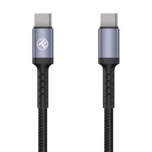 Tellur Καλάθι USB‑C σε USB‑C Καλώδιο, 60 W PD, 3 Α, 1 m – Μαύρο