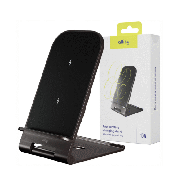 449667_oryg Ασύρματος φορτιστής Allity AWC-100-15W 15W γραφίτης