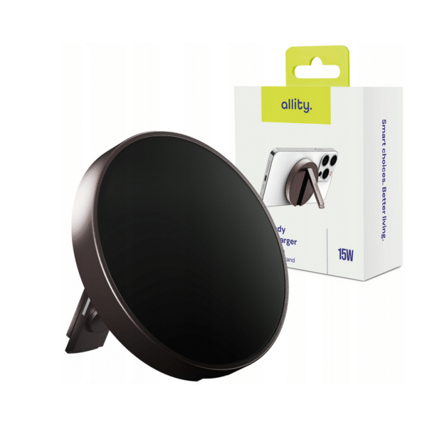 449688_oryg Ασύρματος φορτιστής Allity AWC-210-15WMS 15W γραφίτης 2σε1